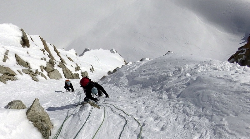 Alpine Ice Climbing- Chamonix 