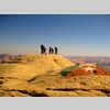 on the summit of JAbel Rum