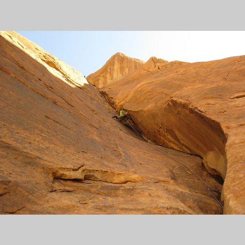 Barrah Canyon climbing