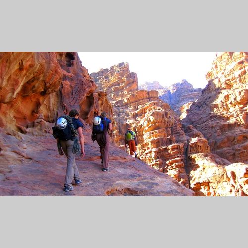 Tracking in Wadi Rum